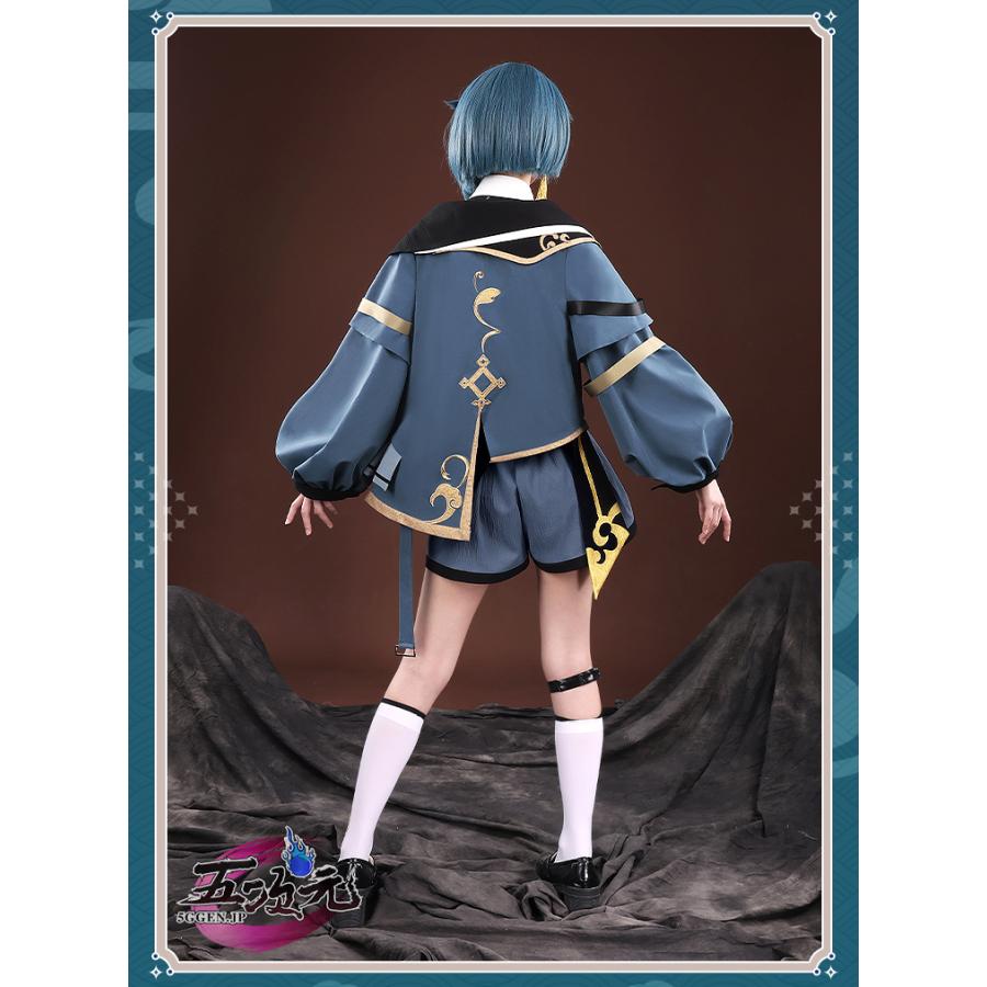 三分妄想 原神 コスプレ 行秋 ユクアキ 日常服 衣装 ※ウィッグ 三分妄想 原神 コスプレ 行秋 ユクアキ 日常服 衣装 ※ウィッグ
