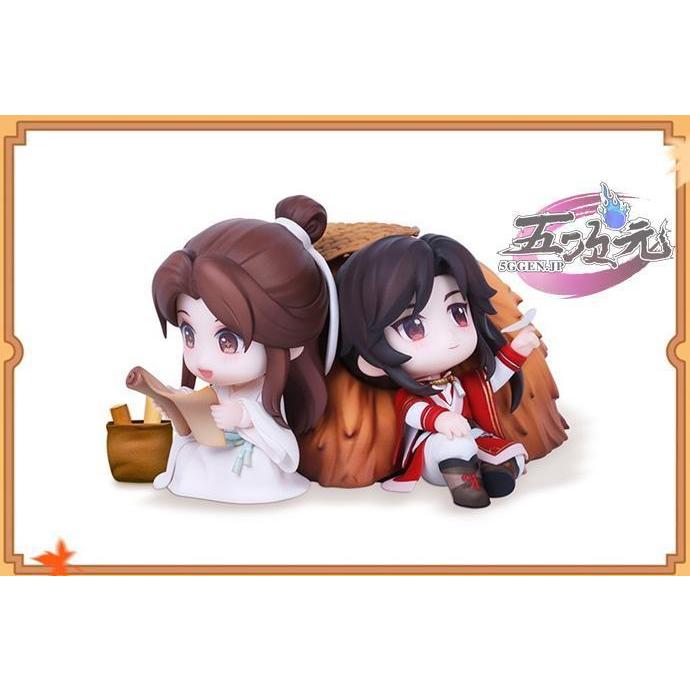 フィギュア　謝怜＆三郎 暮楓山行Ver. 「天官賜福」 正規品 天官賜福 グッズ ちびキャラ フィギュア 謝憐 三郎 暮楓