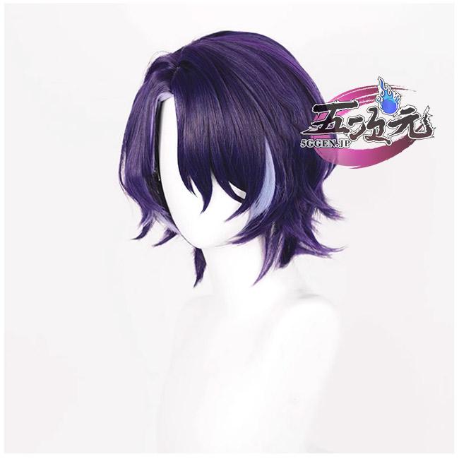 五次元 崩壊スターレール コスプレ Dr.レイシオ ウィッグ : 五 五次元 崩壊スターレール コスプレ Dr.レイシオ ウィッグ : 五