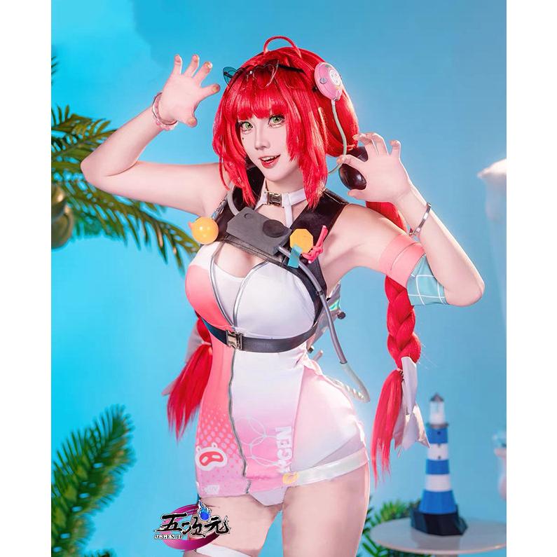 ゼンレスゾーンゼロ 浮波柚葉 コスプレ 水着 Monenjoy ゼンレスゾーンゼロ 浮波柚葉 水着 コスチューム 晴天