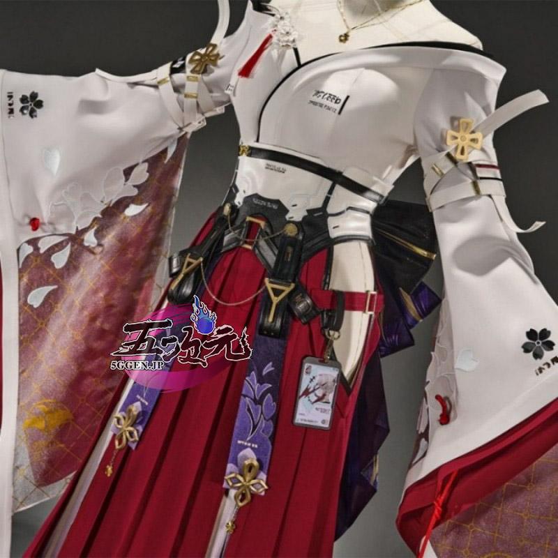 五次元 鳴潮 コスプレ 緋雪 ひゆき 衣装 ※ウィッグ 靴 追加可 : 五次元