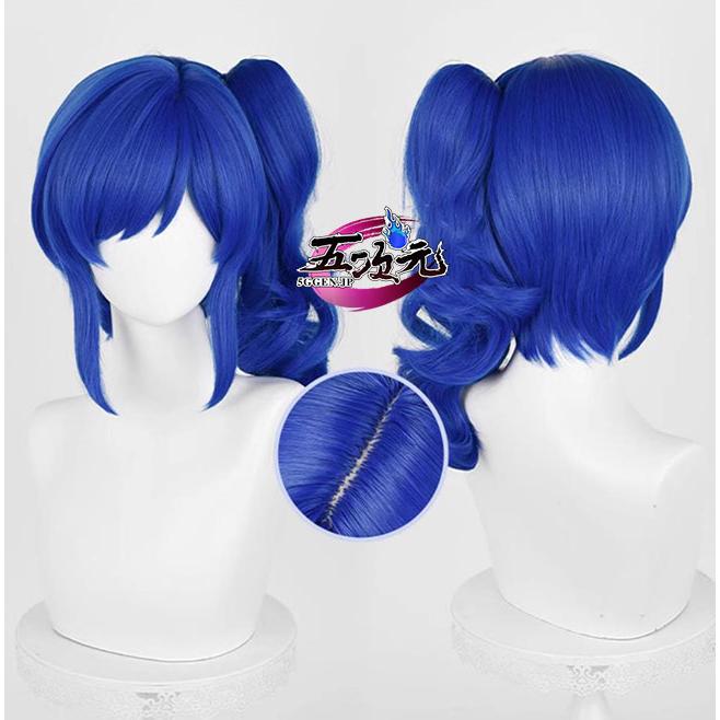 五次元 アイカツ！アイドルカツドウ！ コスプレ 霧矢葵 ウィッグ : 五