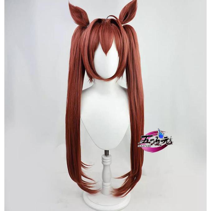 ウマ娘 ダイワスカーレット コスプレ 衣装 ウィッグ ウマ娘 コスプレ ダイワスカーレット ウィッグ＋耳 セット : 五次元
