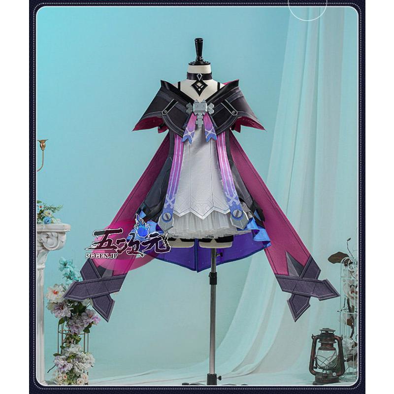 五次元 原神 コスプレ プルーネ 衣装 ※ウィッグ 靴 武器 追加可能 : 五