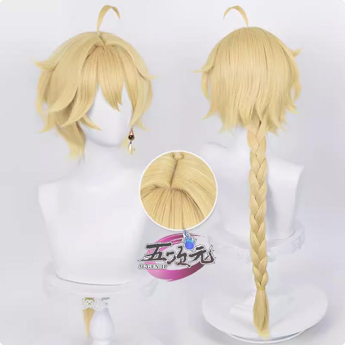 原神 コスプレ 空 旅人 男 主人公 ウィッグ : 五次元 - 通販 - Yahoo