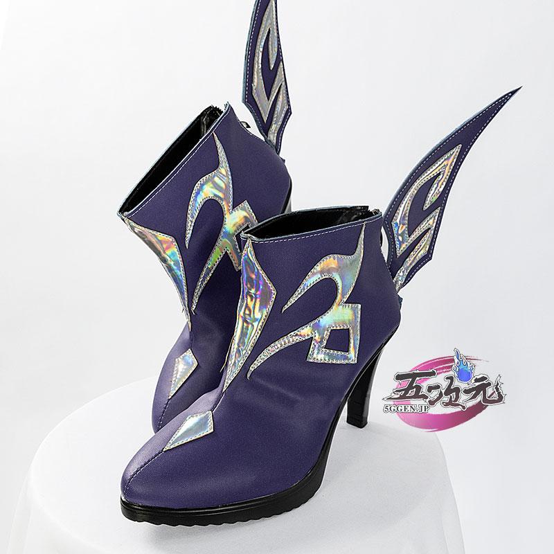 五次元　原神　コスプレ　スカーク　靴　リメイク　新しいバージョン | 