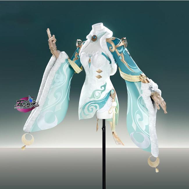 五次元 原神 コスプレ 茲白 しはく 衣装 ※ウィッグ 靴 追加可能 : 五