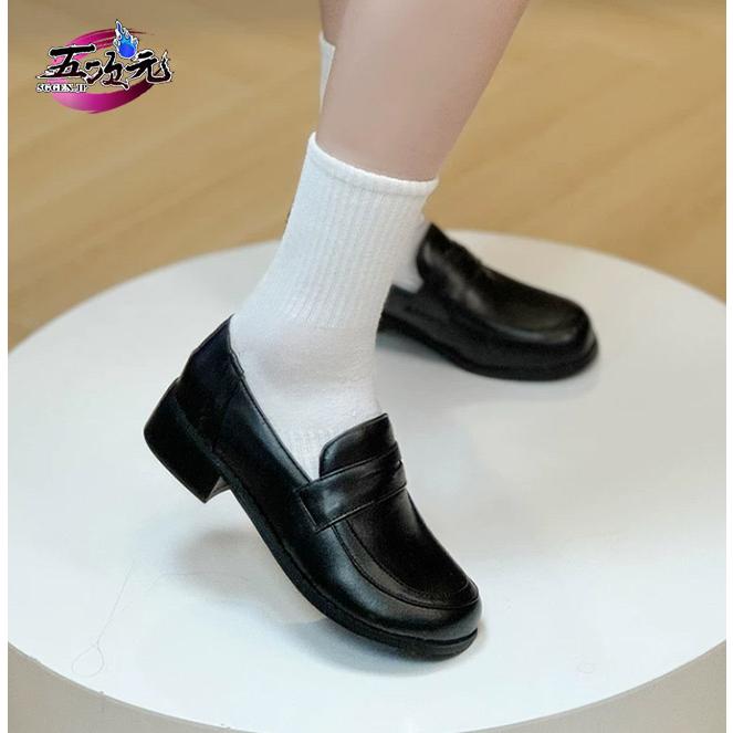 五次元　コスプレ　制服用靴　黒 | 
