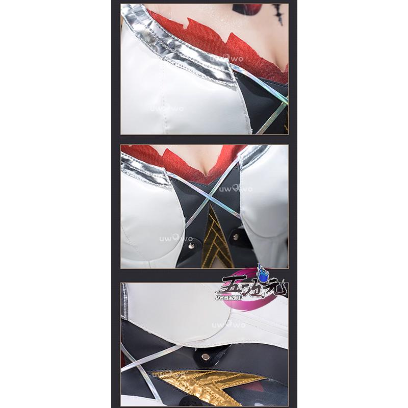 UWOWO 鳴潮 コスプレ ツバキ 衣装 ※ウィッグ 靴 追加可能 : 五次元