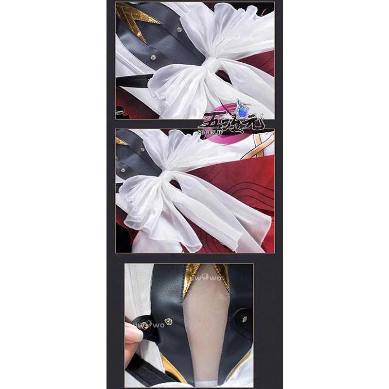 UWOWO 鳴潮 コスプレ ツバキ 衣装 ※ウィッグ 靴 追加可能 : 五次元
