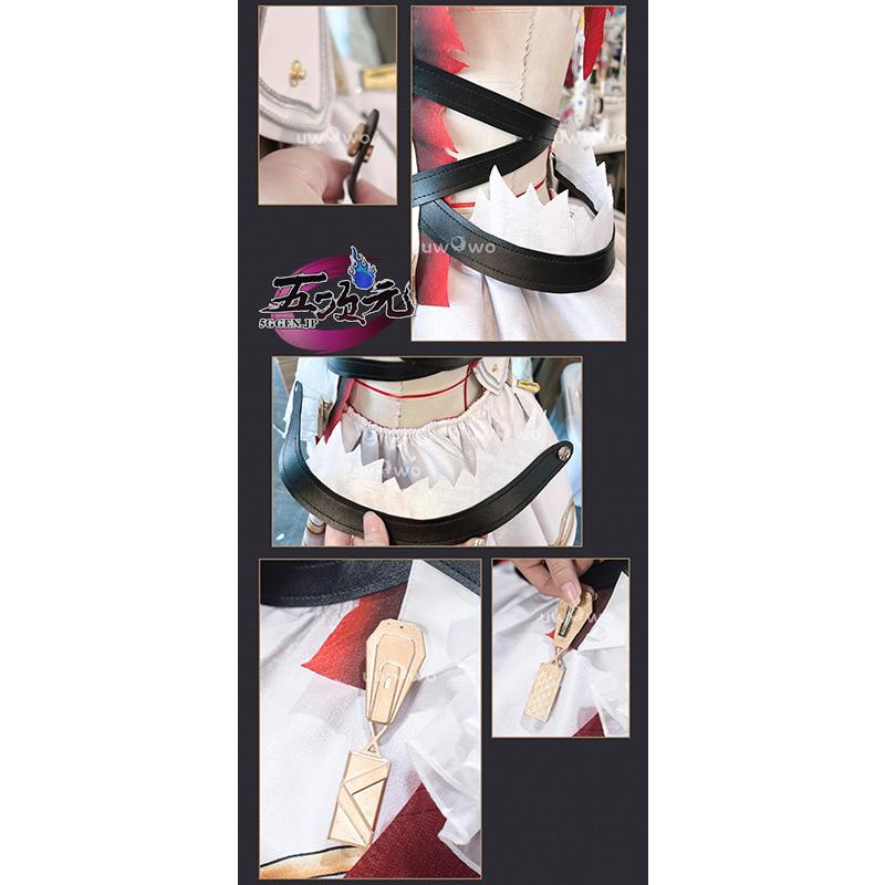 UWOWO 鳴潮 コスプレ ツバキ 衣装 ※ウィッグ 靴 追加可能 : 五次元