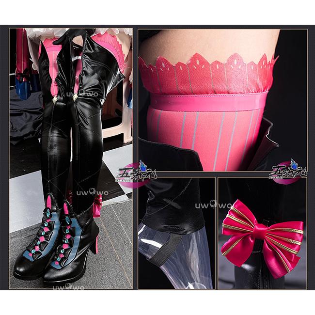 鳴潮 カルロッタ コスプレ フルセット ウィッグ 靴付き Wuthering Waves 鳴潮 風 カルロッタ コスプレ衣装 ウィッグ 靴