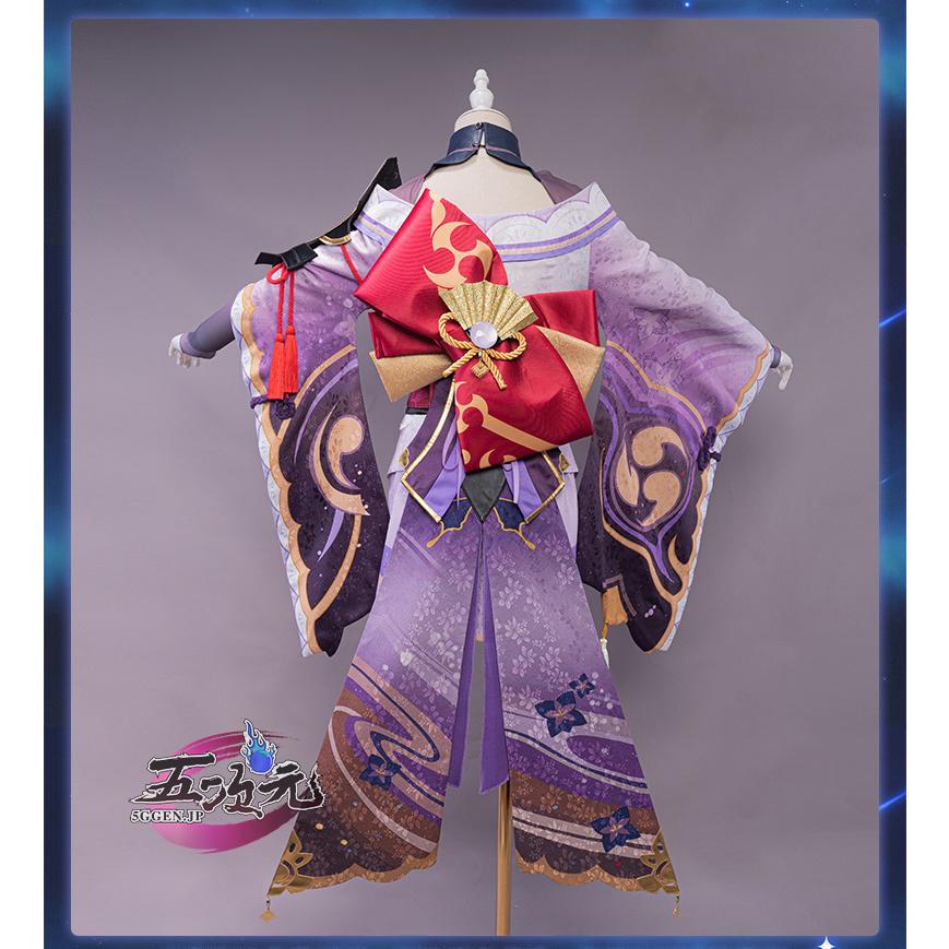 Uwowo 原神 コスプレ 雷電将軍 衣装 ※ウィッグ 靴 武器 追加可 Uwowo 原神 コスプレ 雷電将軍 衣装 ※ウィッグ 靴 武器 追加可