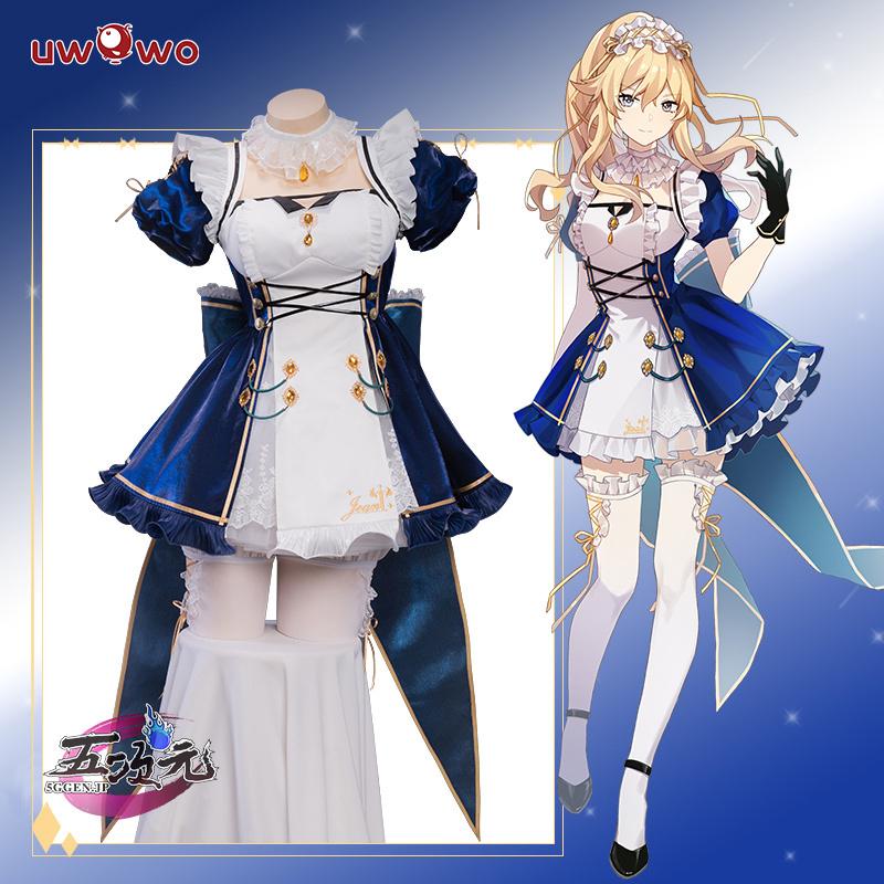 Uwowo　原神　コスプレ　ジン　メイド服　衣装　※ウィッグ　追加可 :yww-ys-q-npz-y:五次元 - 通販 - Yahoo!ショッピング