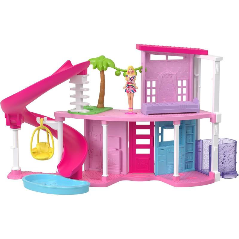 MATTEL（マテル） HYF45 ミニバービーランド ドリームハウス ピンク 