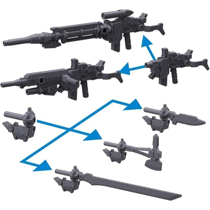 BANDAI SPIRITS バンダイ スピリッツ 30MM アルト用オプションウェポン1 1/144スケール 色分け済みプラモデル | 