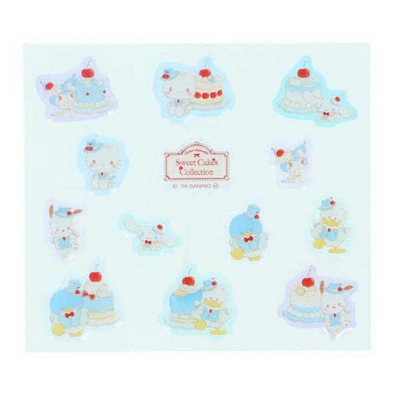 サンスター文具 サンリオキャラクターズ ぷっくりシール SWCC スカイ