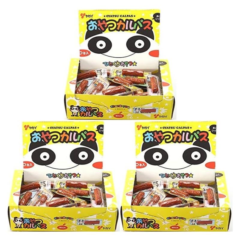 ヤガイ 【3箱セット】ヤガイ おやつカルパス 50本入り/箱 かるぱす