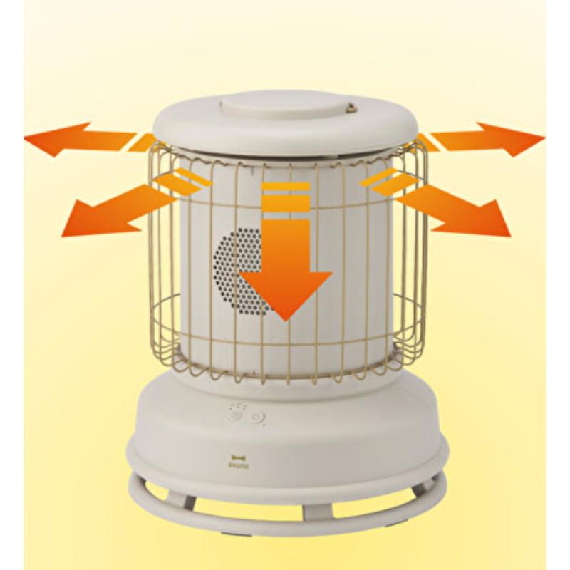 【送料無料】BRUNO 全方位型ファンヒーター Classic Stove タン BRUNO - BRUNO 全方位型ファンヒーター Classic Stove 新色タン