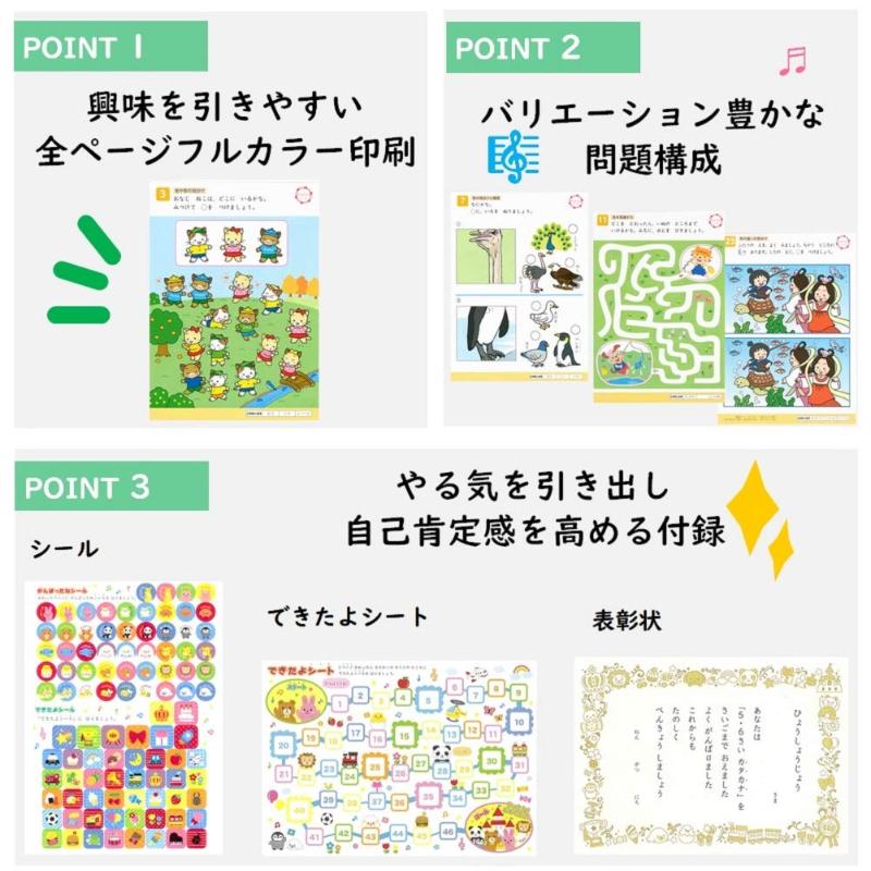 学研 4歳のワーク ちえ 幼児ドリル 知育 ワークブック 幼児 教材 知恵