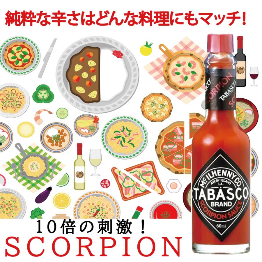 正田醤油 スコーピオンソース 60ml ×2個セット タバスコスコーピオン