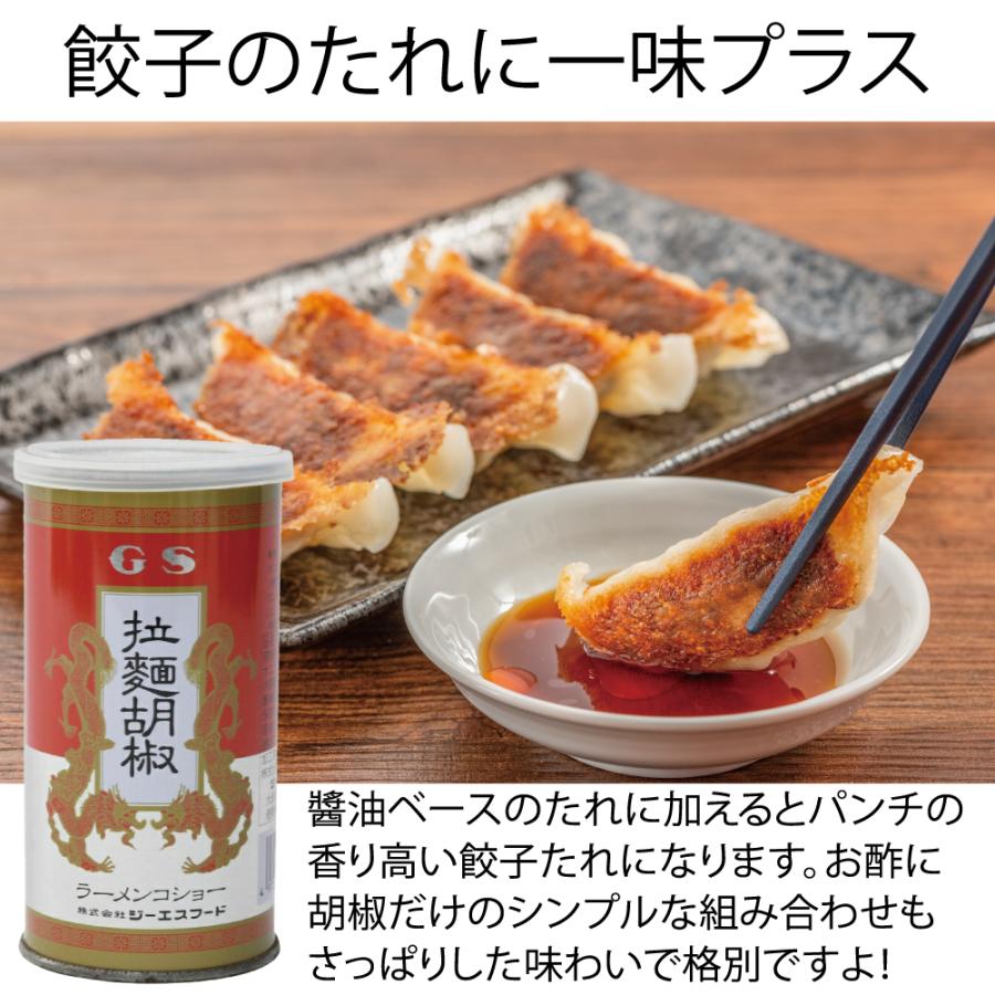 ジーエスフード 【2個セット】ジーエスフード 拉麺胡椒 (ラーメン