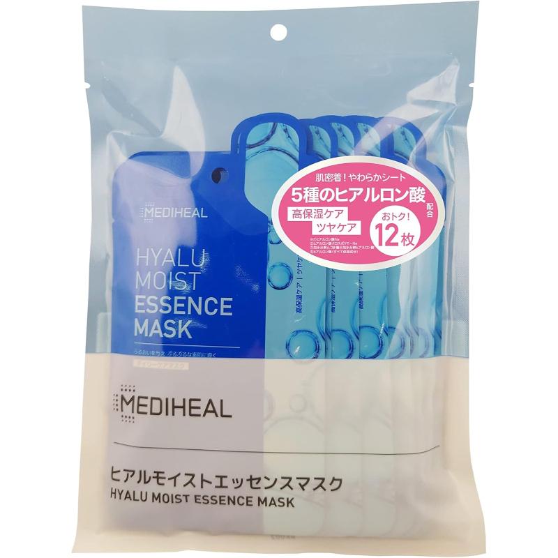 MEDIHEAL（メディヒール） ヒアルモイストエッセンスマスク 12枚 高