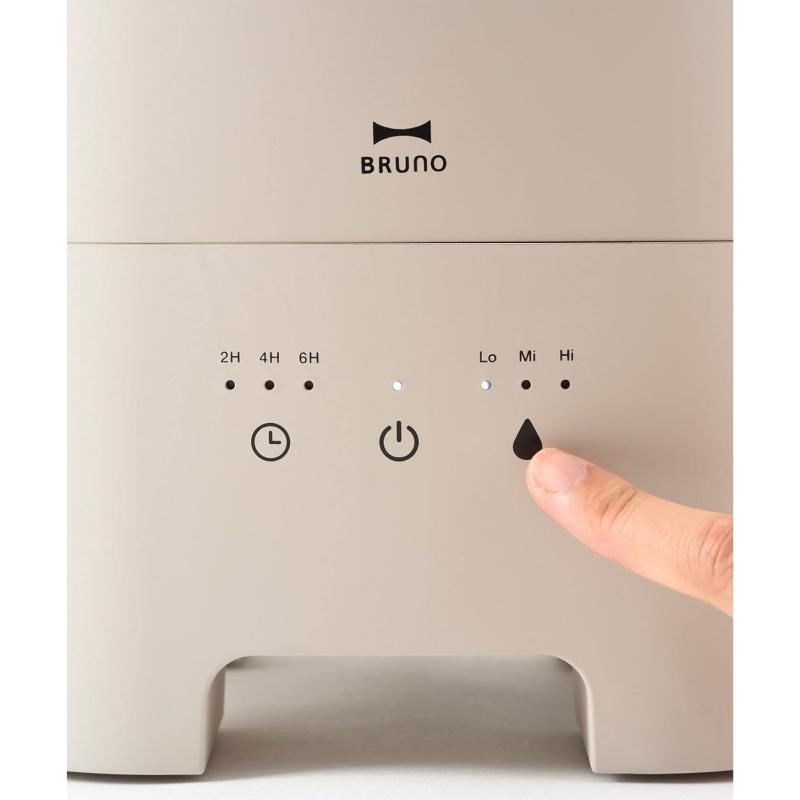 BRUNO（ブルーノ） 超音波加湿器 2WAY BOE078 ホワイト 超音波アロマ
