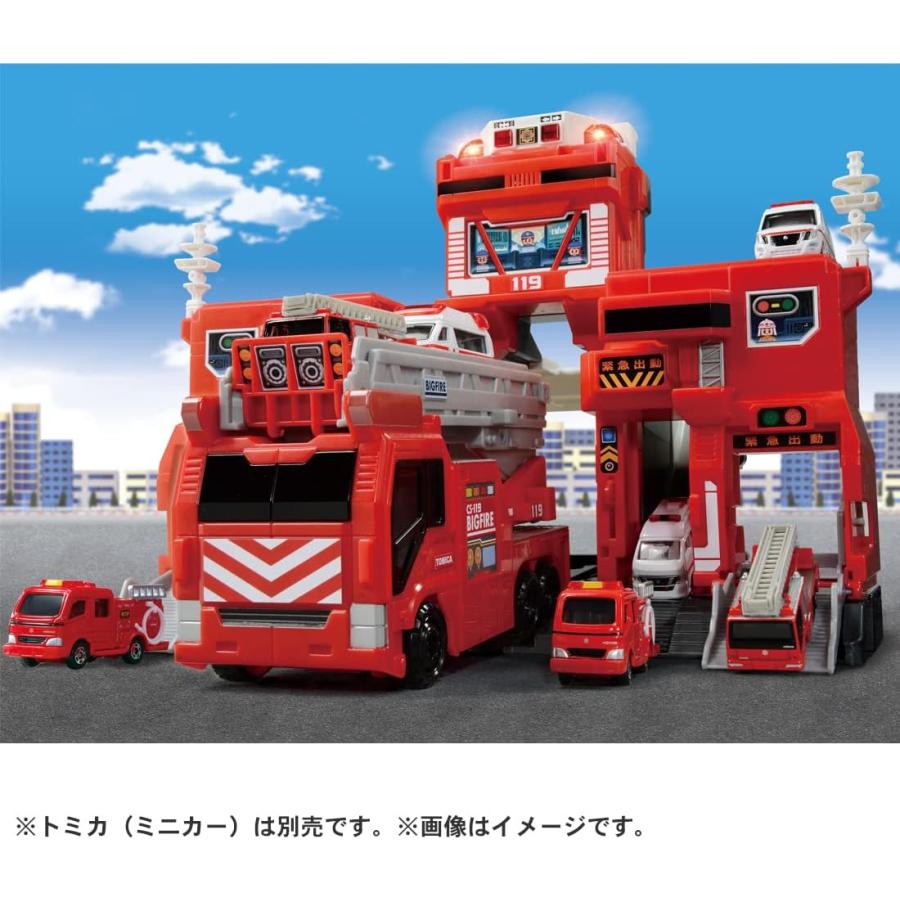 トミカ 【セット商品】トミカ 変形出動 ! ビッグファイヤー & コマンド