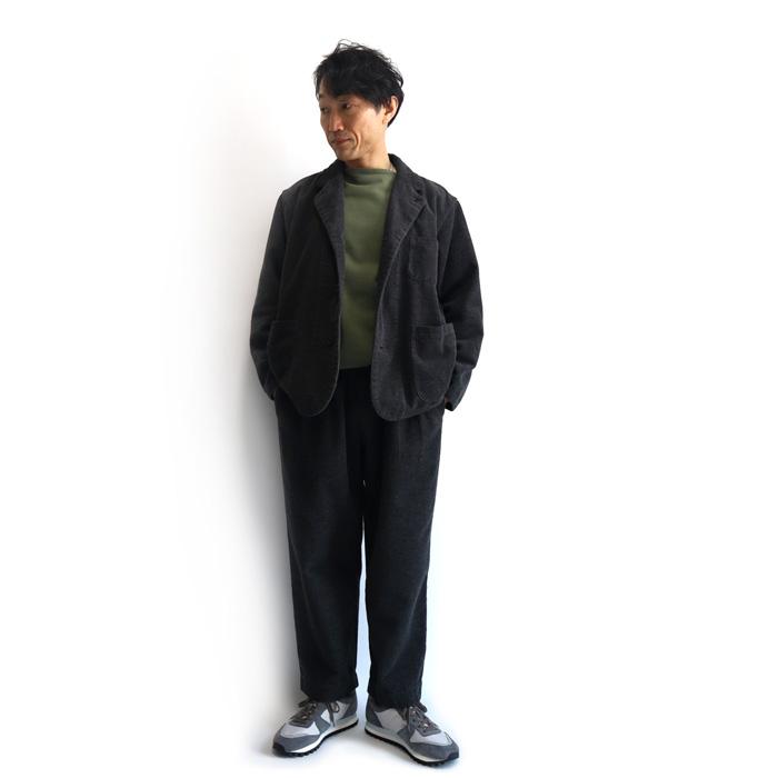 EEL PRODUCTS コーデュロイセットアップネイビー