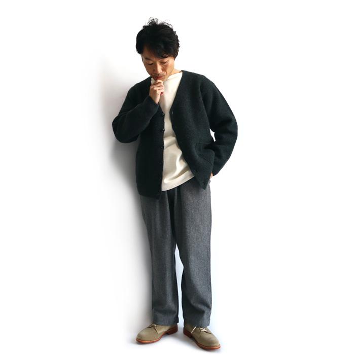 EEL Products（イール プロダクツ）COOK PANTS WOOL（ミディアムグレー）｜5minutes｜16