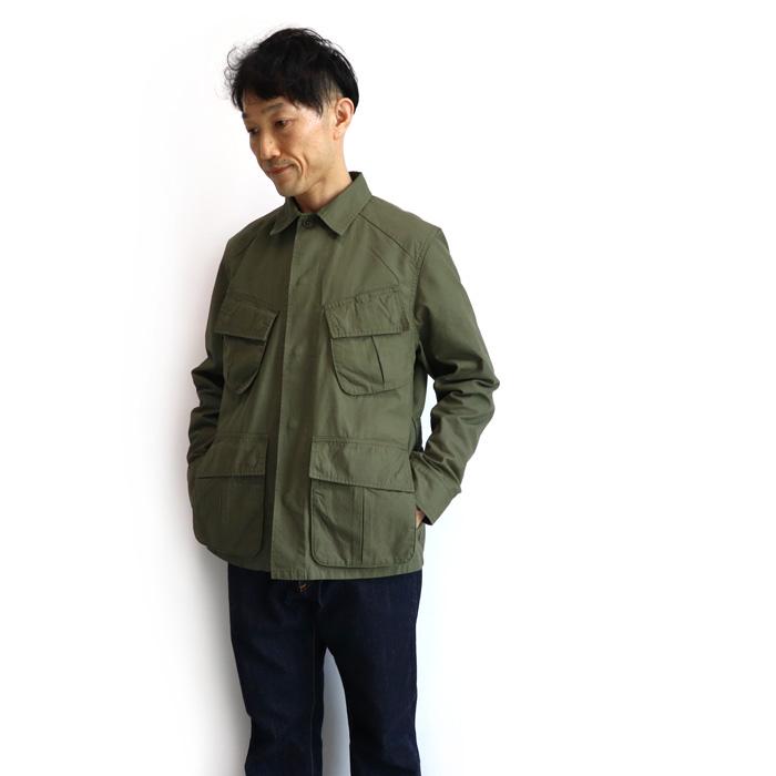 FUJITO（フジト） ジャングルファティーグ ジャケット（オリーブ
