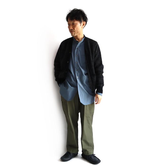 FUJITO（フジト） ニットカーディガン（ブラック） : 5minutes-online 