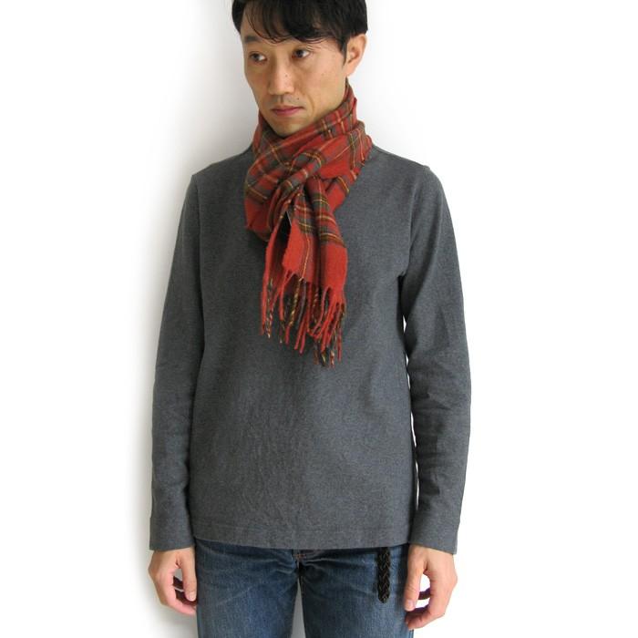 【美品】 STEWART　マフラー　タータンチェック　シャギー　モヘヤ HIGHLAND TWEEDS（ハイランドツイード） タータンチェックマフラー