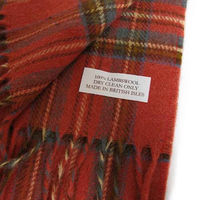 HIGHLAND TWEEDS（ハイランドツイード） タータンチェックマフラー