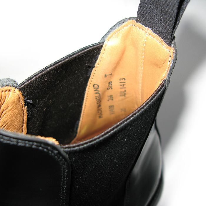 SANDERS SANDERS（サンダース）ミリタリーキャップトゥ チェルシー