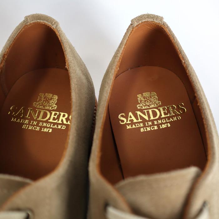 SANDERS（サンダース）オフィサーシューズ（ダーティバックス）の画像