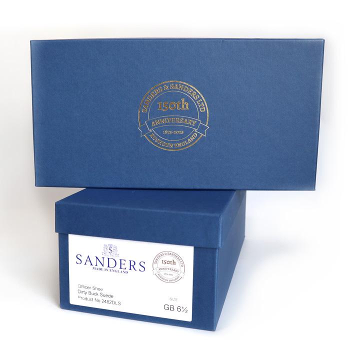 SANDERS（サンダース）オフィサーシューズ（ダーティバックス）の画像