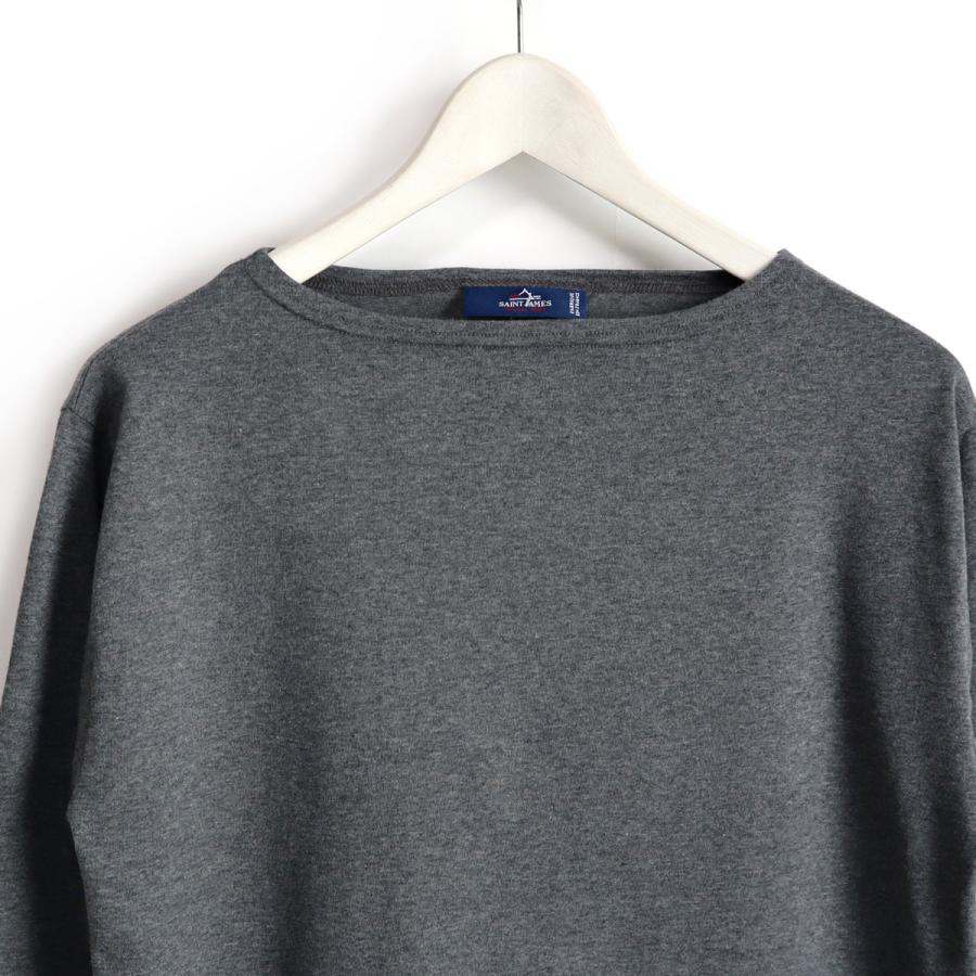 SAINT JAMES カットソー セントジェームス SAINT JAMES（セント ジェームス）OUESSANT ソリッドカットソー（生成