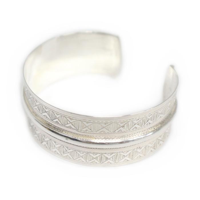 TOUAREG SILVER JEWELRY シルバーバングル A16 TOUAREG SILVER JEWELRY トゥアレグ シルバー ジュエリー POURE