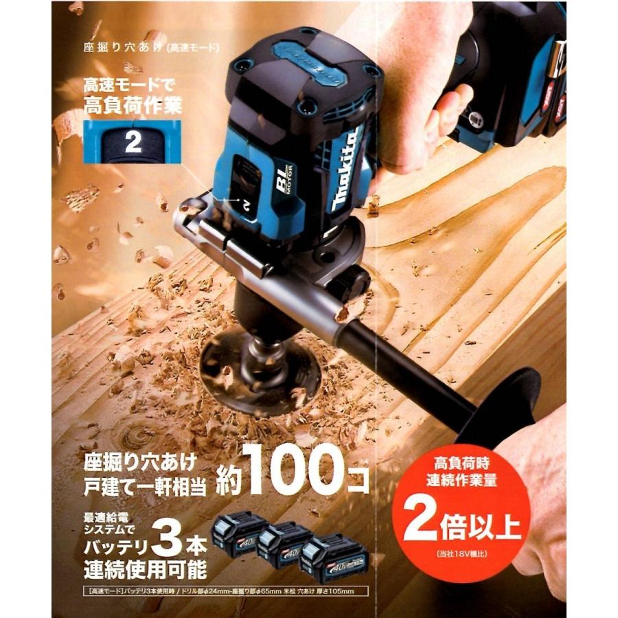マキタ（makita） 充電式ドライバドリル DF001GRDX 40V ＜2.5Ah