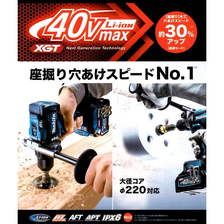 マキタ（makita） 充電式震動ドライバドリル HP001GRDX 40V ＜2.5Ah