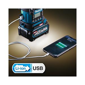 Makita マキタ　MR008GZ　40Vmax充電式ランタン付ラジオ マキタ 充電式ランタン付ラジオ MR008G 40Vmax 本体のみ