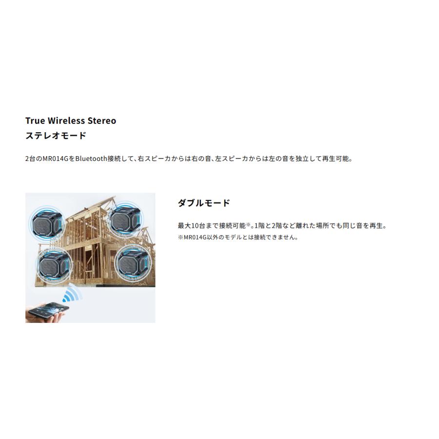 マキタ マキタ(makita) 充電式スピーカー MR014G 40Vmax 18V マキタ マキタ(makita) 充電式スピーカー MR014G 40Vmax 18V
