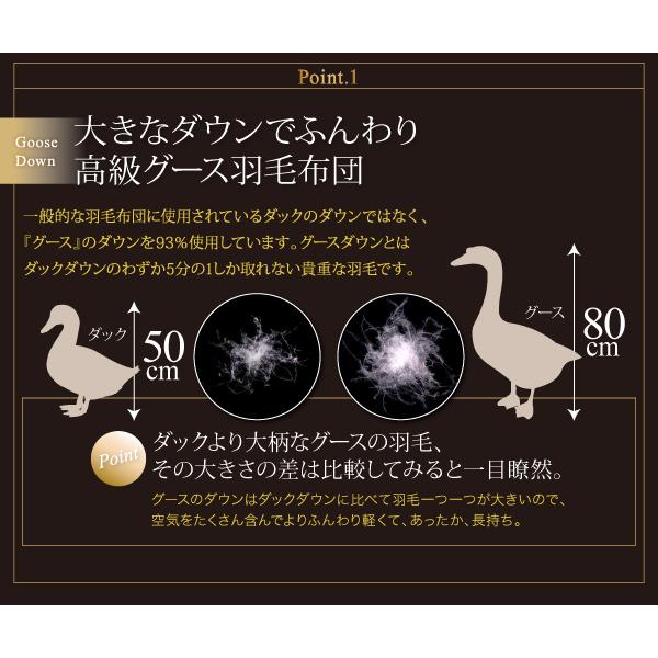 [即日発送] 羽毛布団セット ダブル 和式用 布団セット 日本製 ポーランド産 グースダウン93% プレミアムゴールドラベル Lathyrus 和タイプ 10点セット 【QGW1628509883】(56762円)