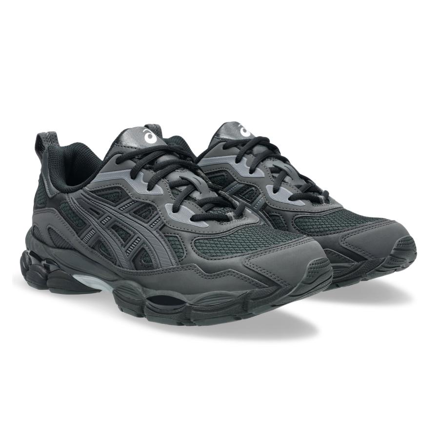 アシックス スニーカー GEL-NYC RGD ゲル エヌワイシー RGD ブラック グレー メンズ レディース ユニセックス ASICS 1203A735 001 ASICS（アシックス） ポイント10% ゲルエヌワイシーRGD ブラック