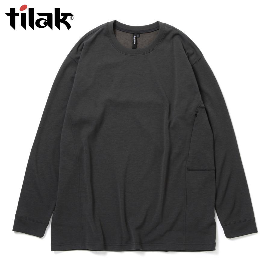 tilak（ティラック） ポイント10% デルティーロングスリーブ ロンT