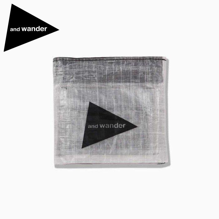 and wander（アンドワンダー） ポイント10% ダイニーマウォレット 財布