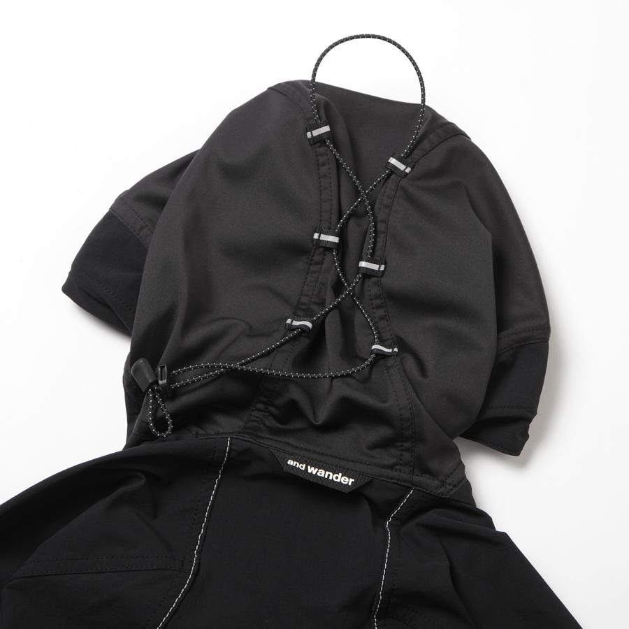 and wander（アンドワンダー） ポイント10% トレックジャケット 撥水