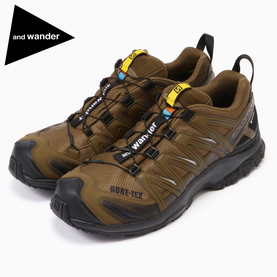 and wander（アンドワンダー） ポイント10% サロモン×アンドワンダーXA